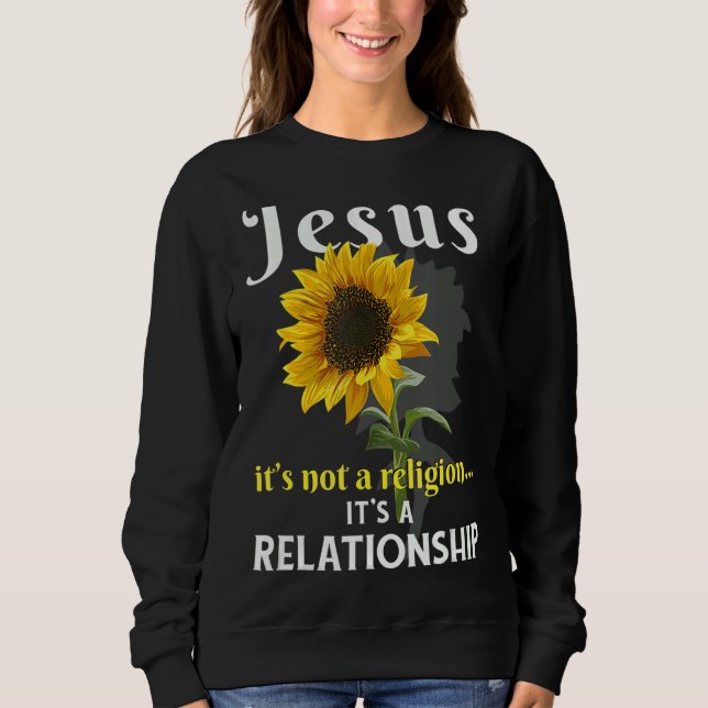 Det är ingen religion. Det är en relationssolv. T Shirt (Framsida)