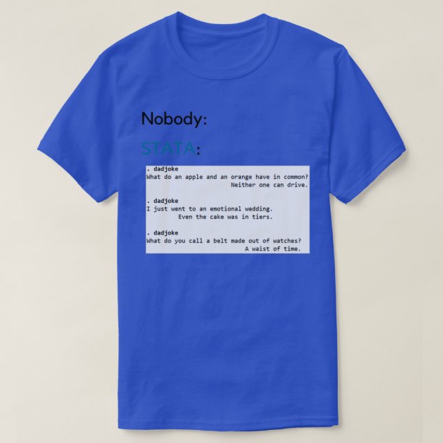 Det är ingen som bokstavligt talat kallar det för  t shirt (Design framsida)