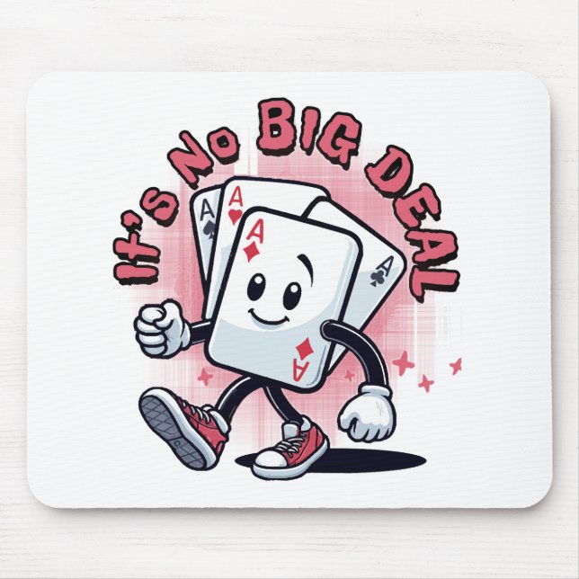 Det är ingen stor affär musmatta (Framsidan)
