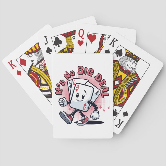 Det är ingen stor sak casinokort (Baksidan)