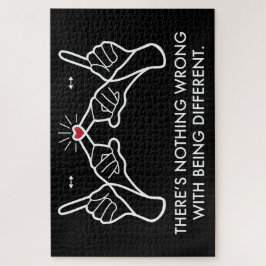 Det är inget fel med att vara annorlunda pussel