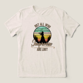 Det är inte alla som improviserar som är Borttappa T Shirt