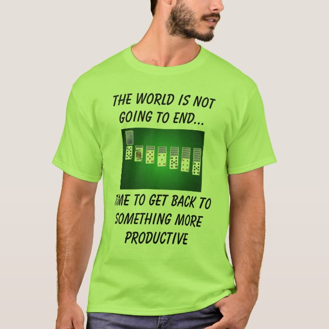 Det är INTE avsluta! T-shirt (Framsida)