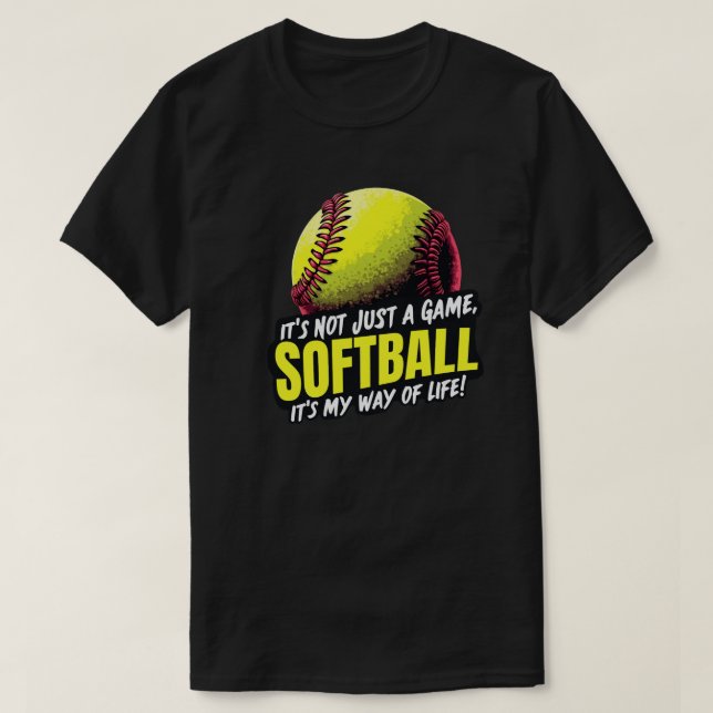 Det är inte bara spel t shirt (Design framsida)