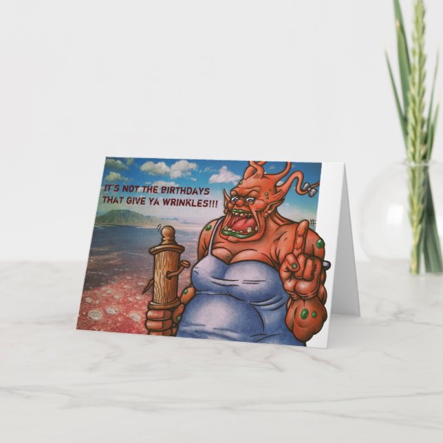 DET ÄR INTE BIRTHDAYS... KORT (Framsida)