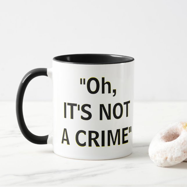 "DET ÄR INTE BROTT" MUGG (Med munk)