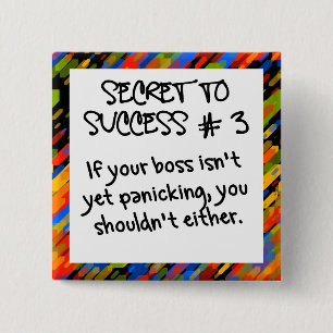 Det är inte dags att panika än knapp