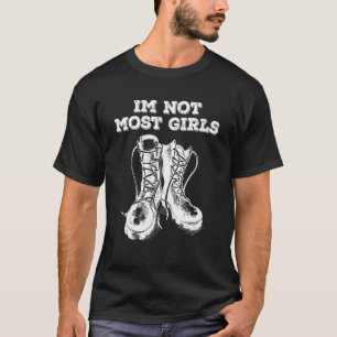 Det är inte de flesta flickpolisens militärpolisol t shirt