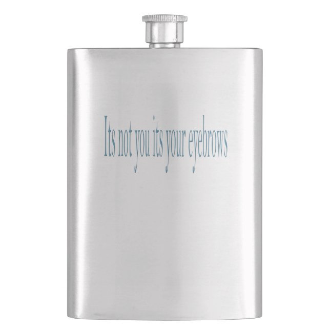 Det är inte du som har dina ögonbryn fickplunta (Framsidan)