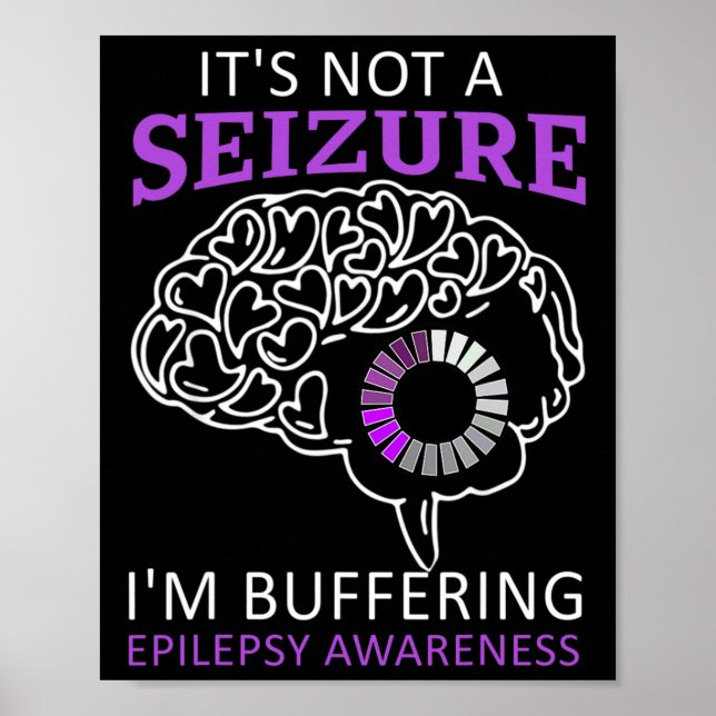 Det är inte en krydda jag är en uppbukande epileps poster (Framsidan)