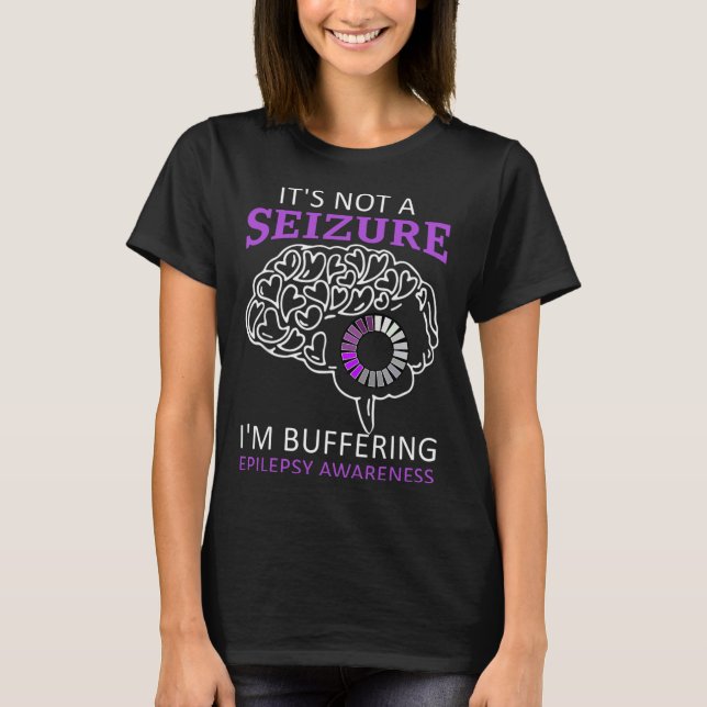 Det är inte en krydda jag är en uppbukande epileps t shirt (Framsida)
