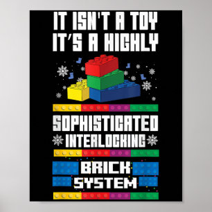 Det är inte en Leksak. Det är en sammanlåsande gru Poster