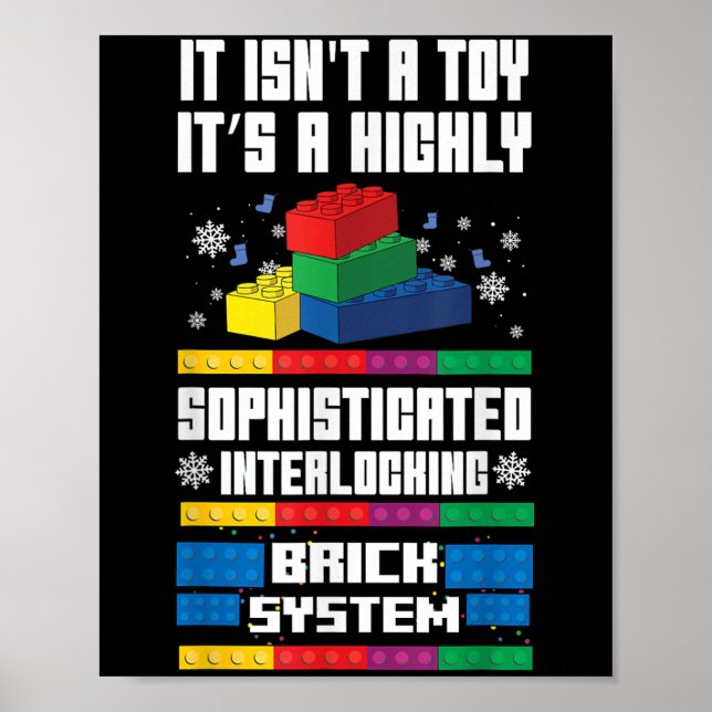 Det är inte en Leksak. Det är en sammanlåsande gru Poster (Framsidan)