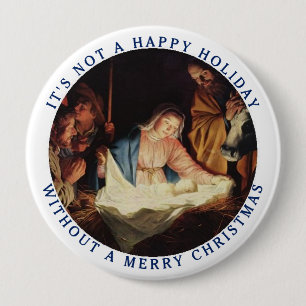 Det är inte en lycklig helgdag utan god jul knapp