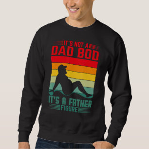 Det är inte en Pappa-bod. Det är en Far-Figur för  Lång Ärmad Tröja