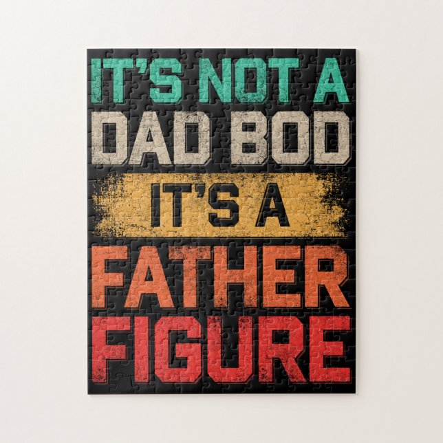 Det är inte en Pappa-bod. Det är en Far-Figur-nyck Pussel (Vertikal)