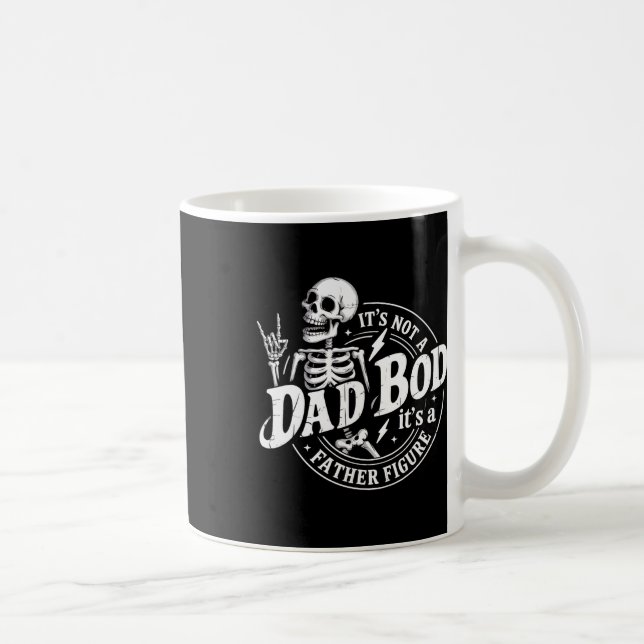 Det är inte en Pappa-bod. Det är en Far-Figur Retr Kaffemugg (Höger)