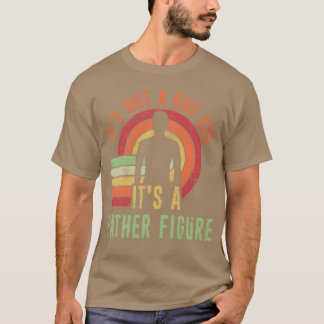 Det är inte en Pappa Bod. Det är en Far Figur Retr T Shirt