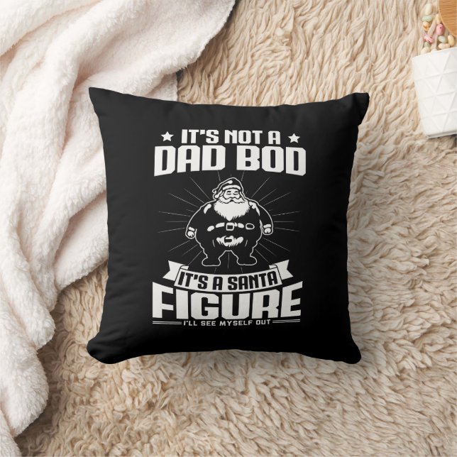 Det är inte en Pappa-bod. Det är en jultomtefunny  Kudde (Filt)