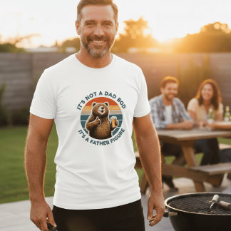 Det är inte en pappkropp, det är en faderlig figur t shirt
