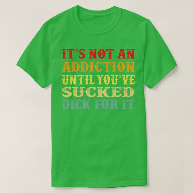 Det är inte en självsvåldig typografi t shirt (Design framsida)