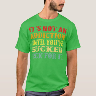 Det är inte en självsvåldig typografi t shirt