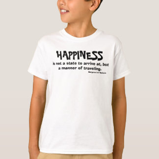 Det är inte en stat att komma fram till, utan ett  t-shirt