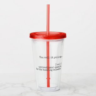 Det är inte en Yelling-nota Take Away Mugg