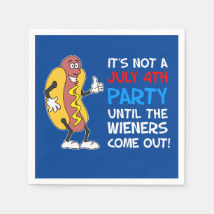 Det är inte ett Juli 4th party till Pappersservett