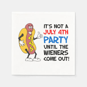 Det är inte ett Juli 4th party till Pappersservett