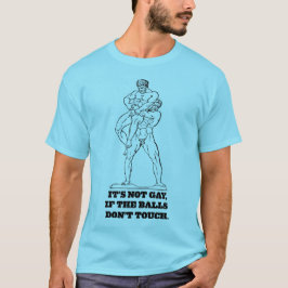 Det är inte glatt, om bollarna inte gör handlag t-shirt
