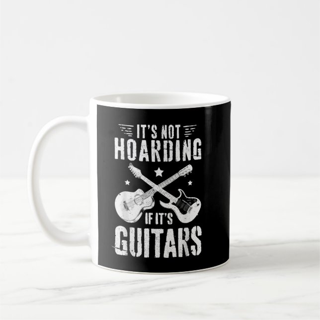 Det är inte hamstring om det är gitarrer Spelare R Kaffemugg (Vänster)