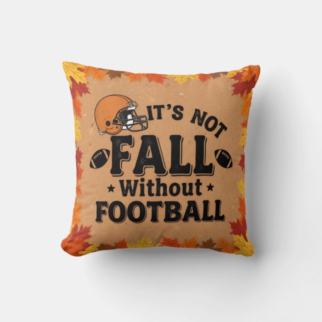 Det är inte helt utan fotboll, fall Porch Decor. Kudde (Framsida)