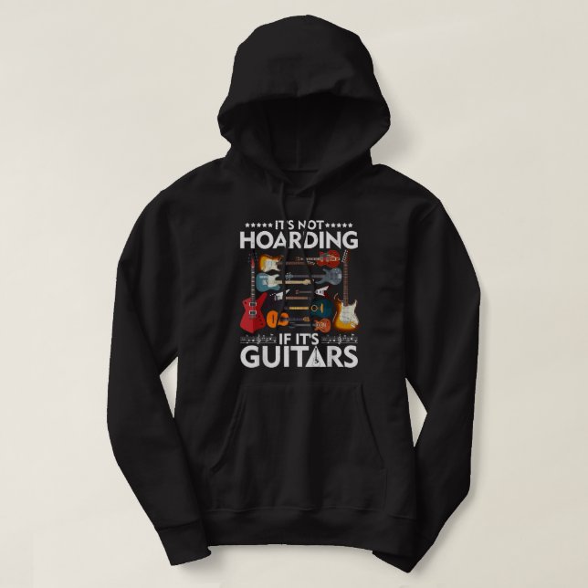 Det är inte hoarding hoodie (Design framsida)
