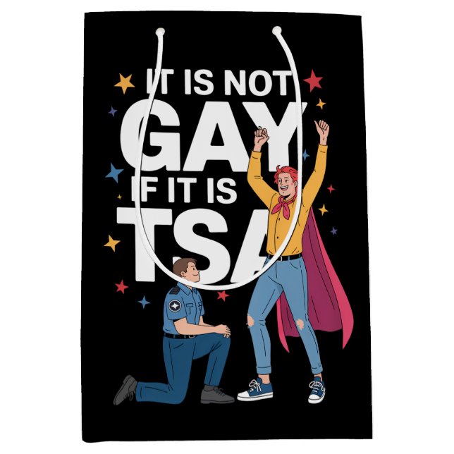 Det är inte homosexuellt om det är TSA Rolig säker (Framsidan)