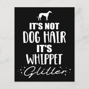 Det är inte Hund Hair Det är whisky Hund älskare Flygblad