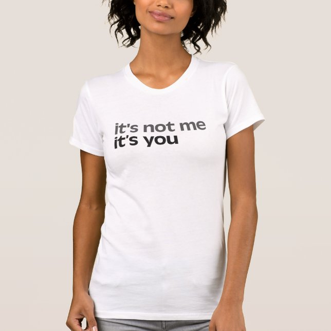 Det är inte jag. tee shirt (Framsida)
