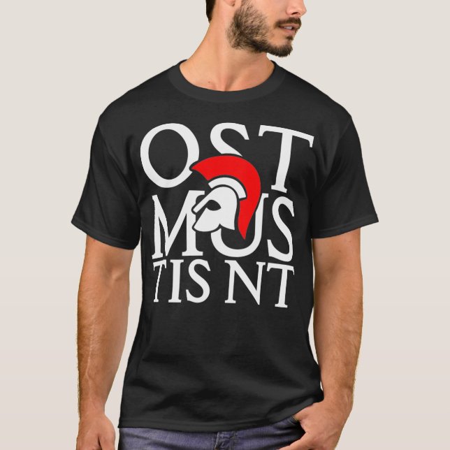 Det är inte latinska latinska lärdomar t shirt (Framsida)