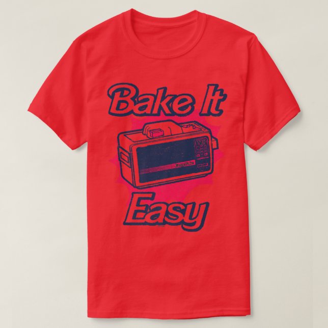 Det är inte lätt att bake Oven Baking T Shirt (Design framsida)