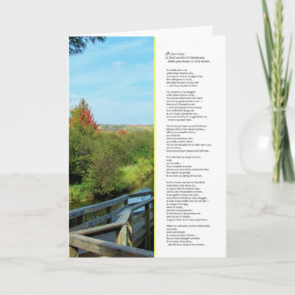 Det är inte lätt att tacka dig... tack kort