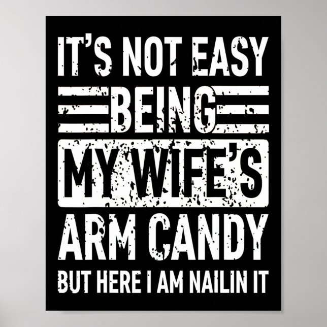 Det är inte lätt att vara min fru och#, Arm Candy  Poster (Framsidan)