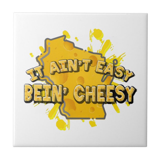 Det är inte lätt att vara ostig kakelplatta (Framsidan)