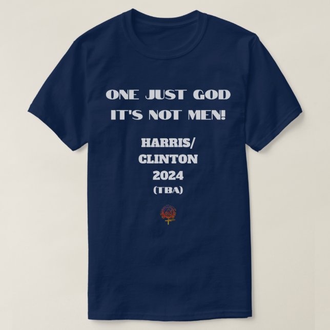 DET ÄR INTE MANAR Kamala Harris 2024 T Shirt (Design framsida)