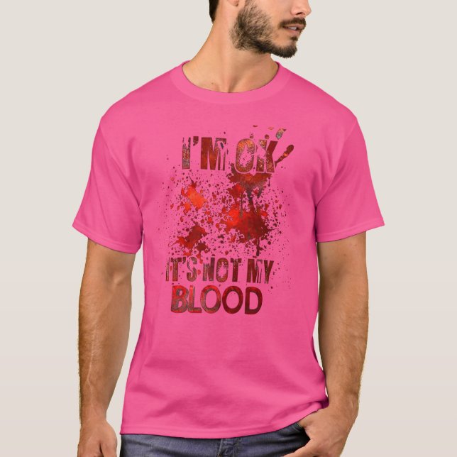 Det är inte mitt blod. t shirt (Framsida)