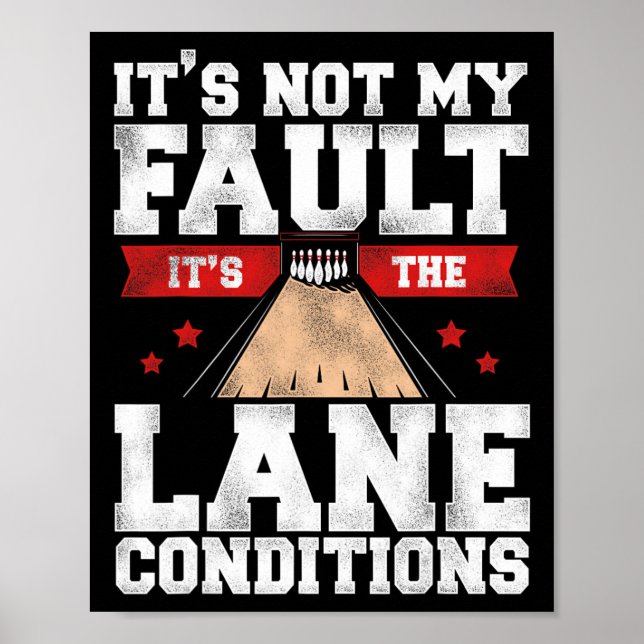 Det är inte mitt fel, det är Lane Cond. Poster (Framsidan)