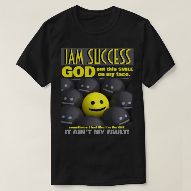 Det är inte mitt fel t shirt (Design framsida)
