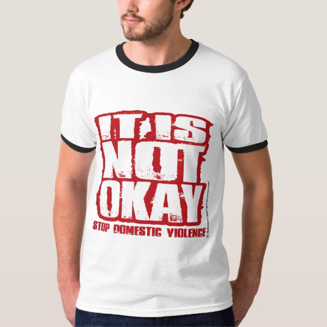 Det är inte okt t-shirt (Framsida)