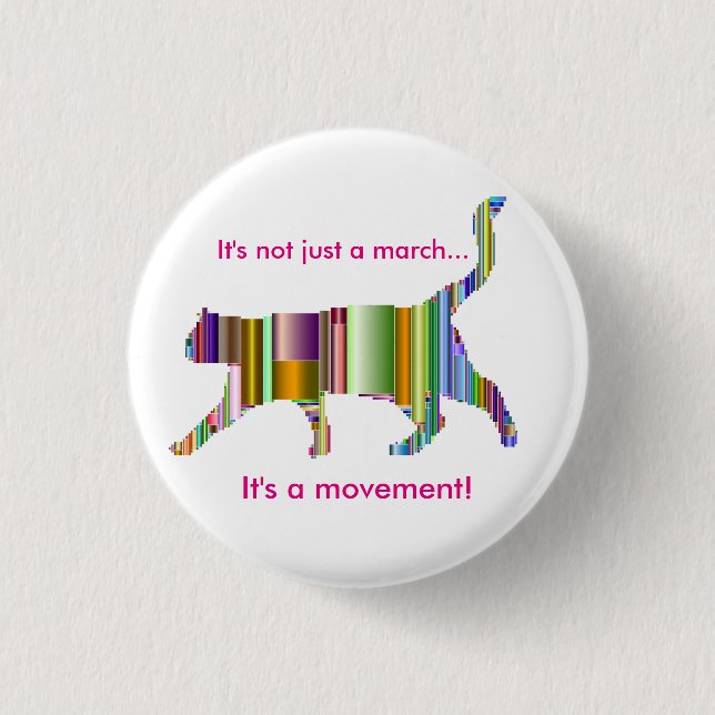 Det är inte precis en marsch,… som det är en knapp (Framsida)