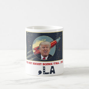 Det är inte raketvetenskap - det är Comma La Kaffemugg