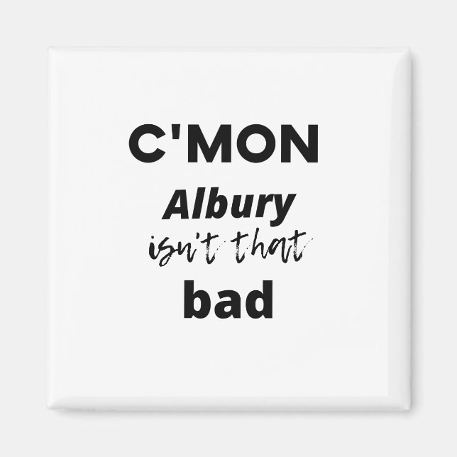 Det är inte så illa. magnet (Framsidan)